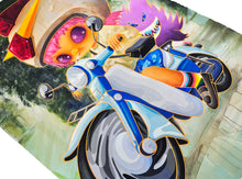 Load image into Gallery viewer, RYOL 'Motorbike Vibes' (2022) Rare Giglée Print - Signari Gallery