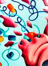 Load image into Gallery viewer, SEEN 'Party Time' (2021) Screen Print Poster - Signari Gallery