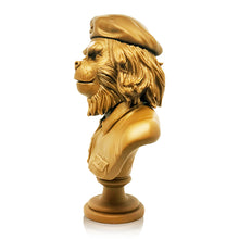 Load image into Gallery viewer, SSUR x 3DRetro 'Rebel Ape' (2013) DesignerCon Excl. Vinyl Art Bust (gold) - Signari Gallery