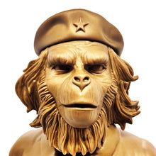 Load image into Gallery viewer, SSUR x 3DRetro 'Rebel Ape' (2013) DesignerCon Excl. Vinyl Art Bust (gold) - Signari Gallery