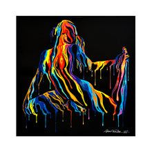 Load image into Gallery viewer, SHANE TURNER 'Psychameleon Transcendence 6.0' (2022) Screen Print (black) - Signari Gallery