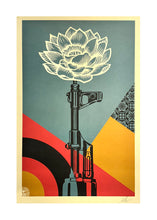 Load image into Gallery viewer, SHEPARD FAIREY 'AK-47 Lotus' (2024) Offset Lithograph - Signari Gallery