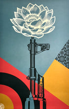 Load image into Gallery viewer, SHEPARD FAIREY 'AK-47 Lotus' (2024) Offset Lithograph - Signari Gallery