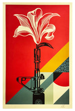 Load image into Gallery viewer, SHEPARD FAIREY 'AR-15 Lily' (2024) Offset Lithograph - Signari Gallery