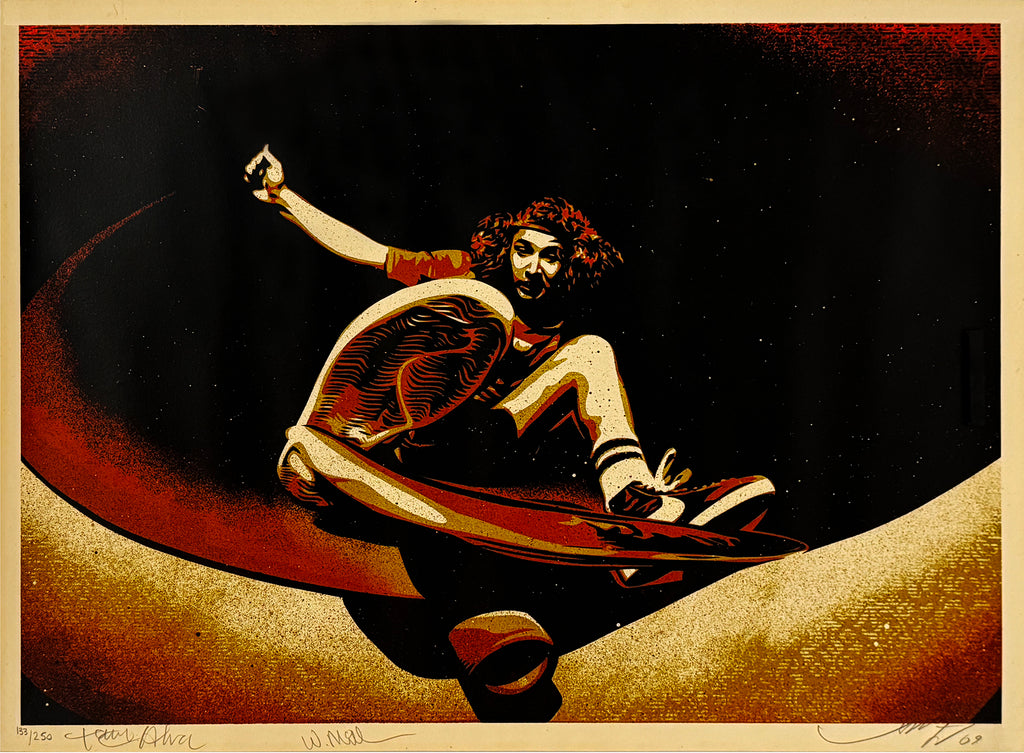 SHEPARD FAIREY 'Alva Frontside' (2013) Screen Print - Signari Gallery