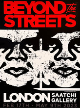 Load image into Gallery viewer, SHEPARD FAIREY 'Beyond the Streets' (2023) Original Saatchi Gallery Show Poster - Signari Gallery