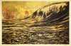 SHEPARD FAIREY 'Dark Wave' Offset Lithograph - Signari Gallery