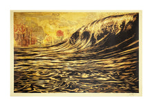 Load image into Gallery viewer, SHEPARD FAIREY 'Dark Wave' Offset Lithograph - Signari Gallery