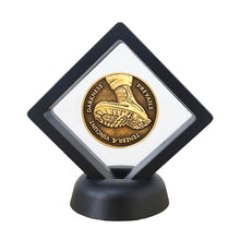 Load image into Gallery viewer, SHEPARD FAIREY 'Decision-Making Brass Coin' (2024) Limited Edition Coin w/Display - Signari Gallery