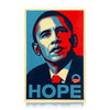 SHEPARD FAIREY x EL MAC 'Obama for President' (2008-2009) Framed Original 4-Decal Set - Signari Gallery