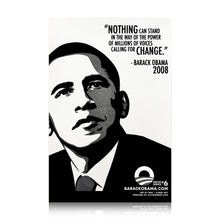 Load image into Gallery viewer, SHEPARD FAIREY x EL MAC 'Obama for President' (2008-2009) Framed Original 4-Decal Set - Signari Gallery