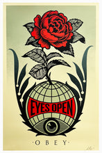 Load image into Gallery viewer, SHEPARD FAIREY 'Eyes Open' (2024) Hand-Signed Offset Lithograph - Signari Gallery