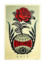 Load image into Gallery viewer, SHEPARD FAIREY 'Eyes Open' (2024) Hand-Signed Offset Lithograph - Signari Gallery