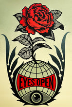 Load image into Gallery viewer, SHEPARD FAIREY 'Eyes Open' (2024) Hand-Signed Offset Lithograph - Signari Gallery