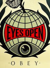 Load image into Gallery viewer, SHEPARD FAIREY 'Eyes Open' (2024) Hand-Signed Offset Lithograph - Signari Gallery