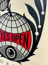 Load image into Gallery viewer, SHEPARD FAIREY 'Eyes Open' (2024) Hand-Signed Offset Lithograph - Signari Gallery