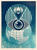 SHEPARD FAIREY 'Flint Eye Alert Globe' (2017) Screen Print (#PP) - Signari Gallery