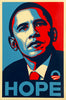 SHEPARD FAIREY x BARACK OBAMA 'Hope' (2008) Custom Framed Original Litho w/ Original Signatures - Signari Gallery