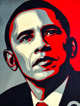 Load image into Gallery viewer, SHEPARD FAIREY x BARACK OBAMA 'Hope' (2008) Custom Framed Original Litho w/ Original Signatures - Signari Gallery
