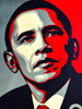SHEPARD FAIREY x BARACK OBAMA 'Hope' (2008) Custom Framed Original Litho w/ Original Signatures - Signari Gallery