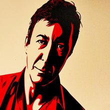Load image into Gallery viewer, SHEPARD FAIREY 'Jasper Johns' (2009) Rare Screen Print (cream-#193) - Signari Gallery
