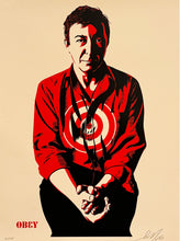 Load image into Gallery viewer, SHEPARD FAIREY 'Jasper Johns' (2009) Rare Screen Print (cream-#80) - Signari Gallery