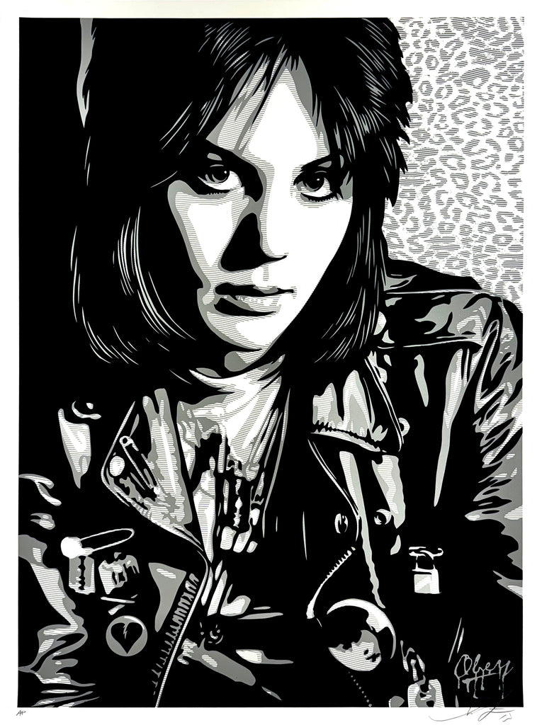 SHEPARD FAIREY 'Joan Jett: The Runaway' (2013) Screen Print (AP) - Signari Gallery
