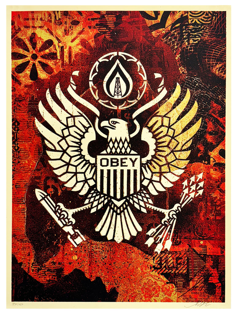 SHEPARD FAIREY 'Keep it Underground' (2015) Screen Print - Signari Gallery
