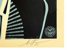 Load image into Gallery viewer, SHEPARD FAIREY 'Muhammad Ali - Heavyweight Ideals' (2023) Screen Print - Signari Gallery