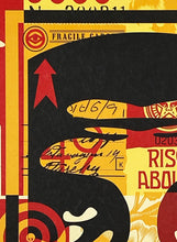 Load image into Gallery viewer, SHEPARD FAIREY 'Obey 3-Face Collage' Lithograph SET - Signari Gallery