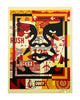 SHEPARD FAIREY 'Obey 3-Face Collage' Lithograph SET - Signari Gallery