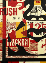 Load image into Gallery viewer, SHEPARD FAIREY 'Obey 3-Face Collage' Lithograph SET - Signari Gallery