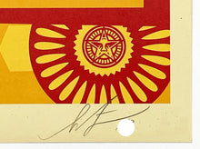 Load image into Gallery viewer, SHEPARD FAIREY 'Obey 3-Face Collage' Lithograph SET - Signari Gallery