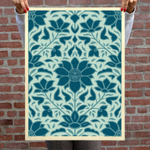 Load image into Gallery viewer, SHEPARD FAIREY 'Obey Deco Floral Pattern' (2024) Screen Print Set - Signari Gallery
