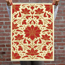 Load image into Gallery viewer, SHEPARD FAIREY 'Obey Deco Floral Pattern' (2024) Screen Print Set - Signari Gallery