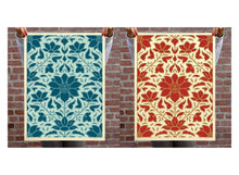 Load image into Gallery viewer, SHEPARD FAIREY 'Obey Deco Floral Pattern' (2024) Screen Print Set - Signari Gallery