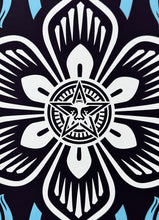Load image into Gallery viewer, SHEPARD FAIREY 'Obey Diamond Flower Round' (2022) Screen Print - Signari Gallery