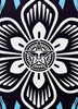 SHEPARD FAIREY 'Obey Diamond Flower Round' (2022) Screen Print - Signari Gallery