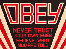 Load image into Gallery viewer, SHEPARD FAIREY 'Obey Eye' (2011) RARE Framed Offset Lithograph - Signari Gallery