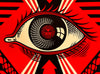 SHEPARD FAIREY 'Obey Eye' (2011) RARE Framed Offset Lithograph - Signari Gallery