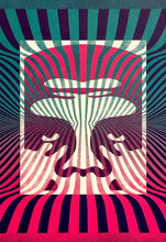 Load image into Gallery viewer, SHEPARD FAIREY 'Op-Art Icon' (2024) Hand-Signed Offset Lithograph - Signari Gallery