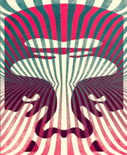 Load image into Gallery viewer, SHEPARD FAIREY 'Op-Art Icon' (2024) Hand-Signed Offset Lithograph - Signari Gallery