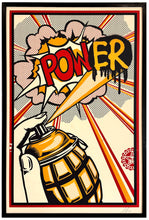 Load image into Gallery viewer, SHEPARD FAIREY 'POWer' (2014) RARE Framed Offset Lithograph - Signari Gallery