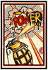 SHEPARD FAIREY 'POWer' (2014) RARE Framed Offset Lithograph - Signari Gallery