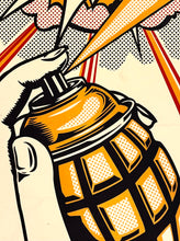 Load image into Gallery viewer, SHEPARD FAIREY 'POWer' (2014) RARE Framed Offset Lithograph - Signari Gallery