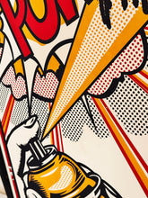 Load image into Gallery viewer, SHEPARD FAIREY 'POWer' (2014) RARE Framed Offset Lithograph - Signari Gallery