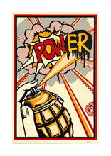 Load image into Gallery viewer, SHEPARD FAIREY 'POWer' (2014) RARE Offset Lithograph - Signari Gallery