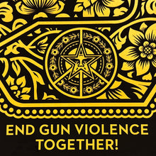 Load image into Gallery viewer, SHEPARD FAIREY 'Peace Fingers (Gun Violence)' (2019) Screen Print (#491) - Signari Gallery