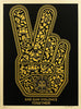 SHEPARD FAIREY 'Peace Fingers (Gun Violence)' (2019) Screen Print - Signari Gallery