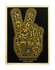 SHEPARD FAIREY 'Peace Fingers (Gun Violence)' (2019) Screen Print - Signari Gallery